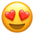 smiling face with heart-eyes